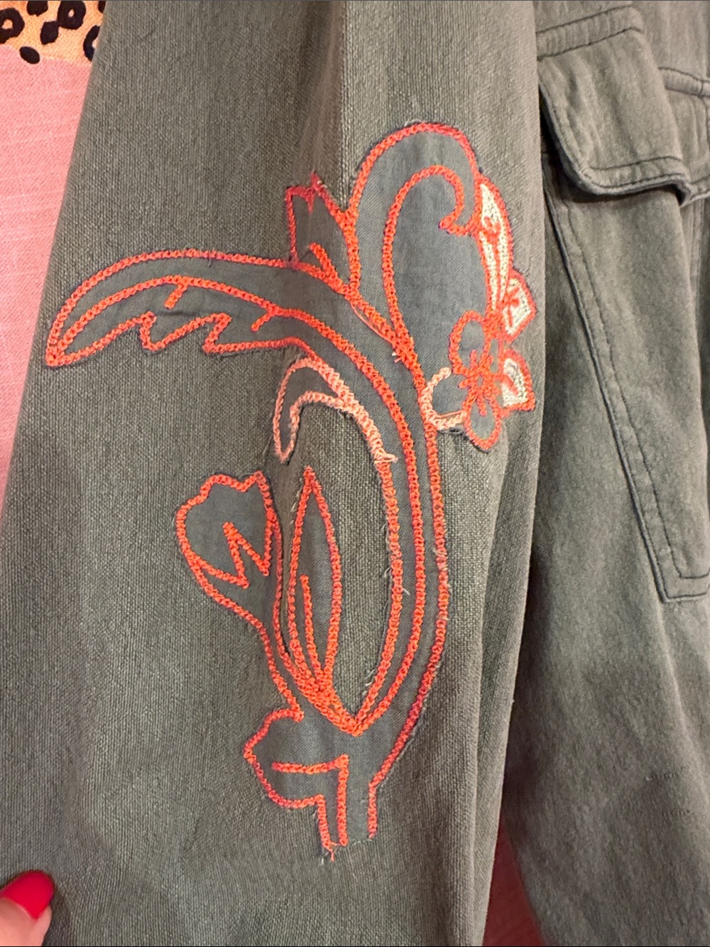 Free People We The Free Take Flight Embroidered Shirt - Picture 8 of 13